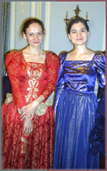 Dido (right) and Belinda (left).