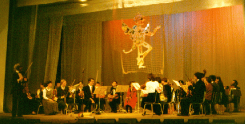 30-летие Камерного оркестра МГУ (25 сентября 1997 г.). Оркестр в "почти полном" составе. 